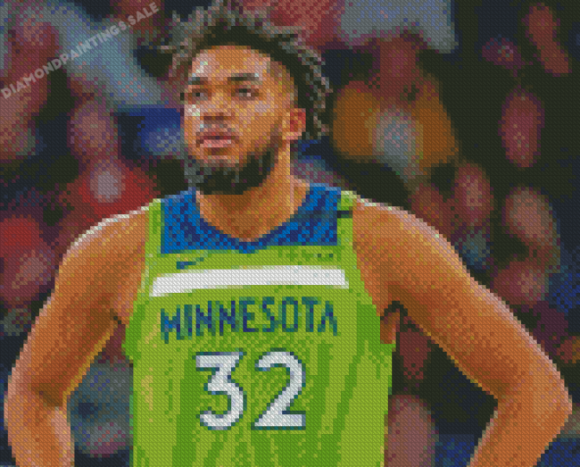 Cool Karl Anthony Towns Diamond Painting