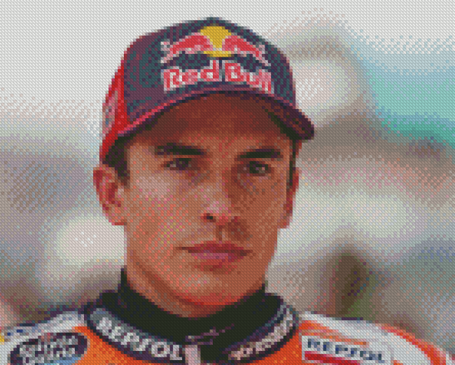 Cool Marc Márquez Diamond Painting