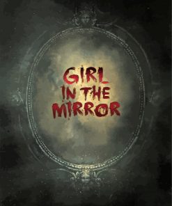 Girl In The Mirror Diamond Painting