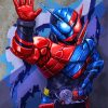 Kamen Rider Build Character Diamond Painting