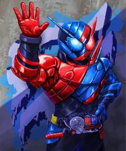 Kamen Rider Build Character Diamond Painting