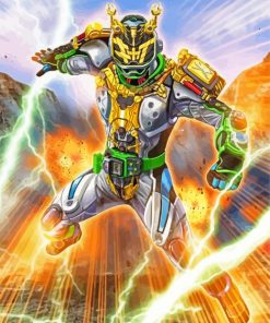 Kamen Rider Woz Diamond Painting