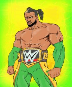 Kofi Kingston Art Diamond Painting