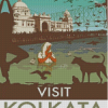 Kolkata Poster Diamond Painting