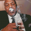 Mike Tyson Smoking Diamond Painting