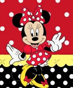 Minnie Mouse Pop Art Diamond Painting