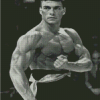 Monochrome Van Damme Diamond Painting