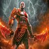 Powerful Kratos Diamond Painting