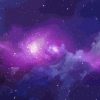 Purple Star Galaxy Diamond Painting