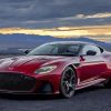 Red Aston Martin Car Diamond Painting