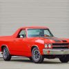 Red 1966 Chevrolet El Camino Diamond Painting