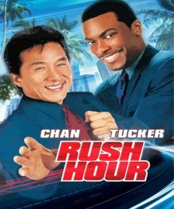 Rush Hour Chan And Tucker Poster Diamond Painting