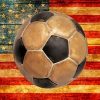 Soccer Ball USA Diamond Painting