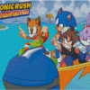 Sonic Rush Adventure Game Diamond Painting