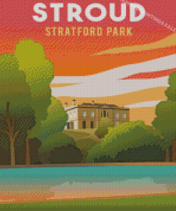 Stroud Stratford Park Poster Diamond Painting