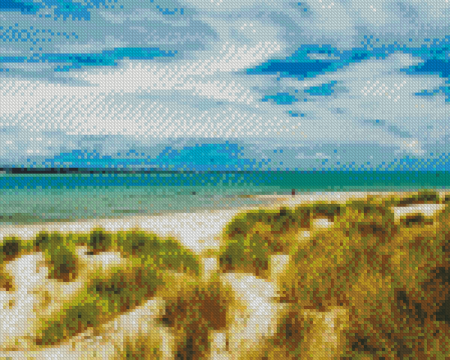 Studland Bay Diamond Painting