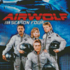 Airwolf Series Poster Diamond Paintings