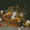 Basket Of Flowers Jan Brueghel Diamond Paintings