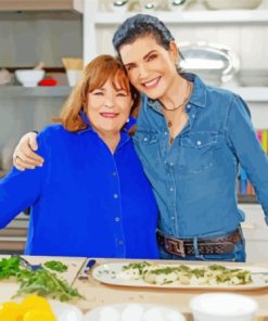 Be My Guest Ina Garten With Julianna Margulies Diamond Painting