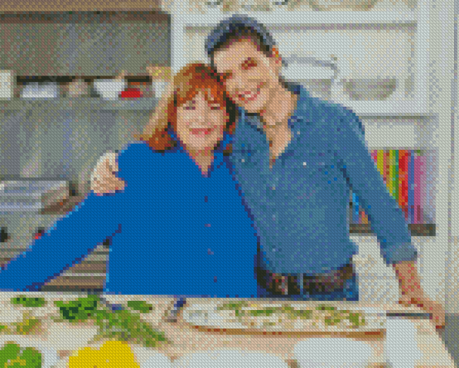 Be My Guest Ina Garten With Julianna Margulies Diamond Paintings