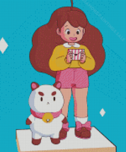 Bee And PuppyCat Cartoon Diamond Paintings