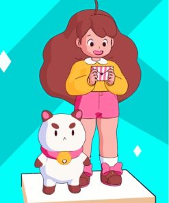 Bee And PuppyCat Cartoon Diamond Painting