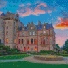 Belfast Ireland Castle Sunset Diamond Paintings