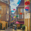 Bergerac Streets Diamond Paintings