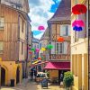 Bergerac Streets Diamond Painting