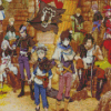 Black Clover The Black Bulls Series Characters Diamond Paintings