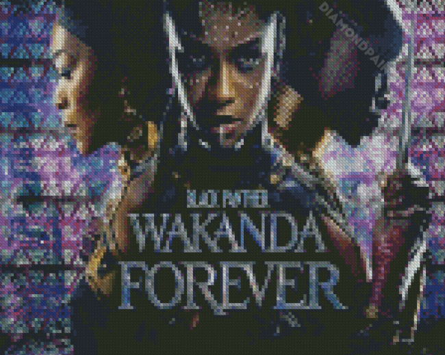 Black Panther Wakanda Diamond Paintings