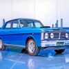 Blue Ford Xw Car Diamond Painting