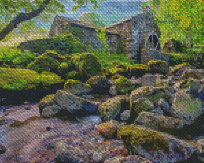 Borrowdale Valley Mill Diamond Paintings