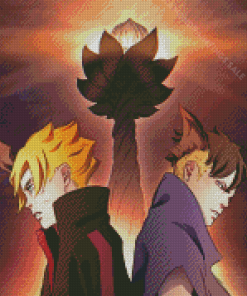 Boruto And Kawaki Diamond Paintings