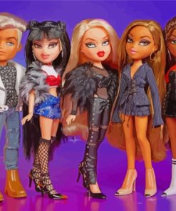 Bratz Barbies Diamond Painting