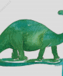 Brontosaurus Splatter Art Diamond Paintings