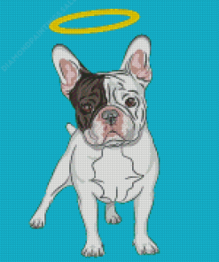 Bulldog Angel Diamond Paintings