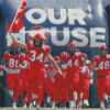 Calgary Stampeders Canadian Football Team Diamond Paintings