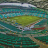 Celtic Park Stadium In Scotland Diamond Paintings