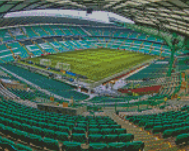 Celtic Park Stadium In Scotland Diamond Paintings