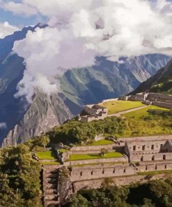 Choquequirao Inca Ruins Diamond Painting