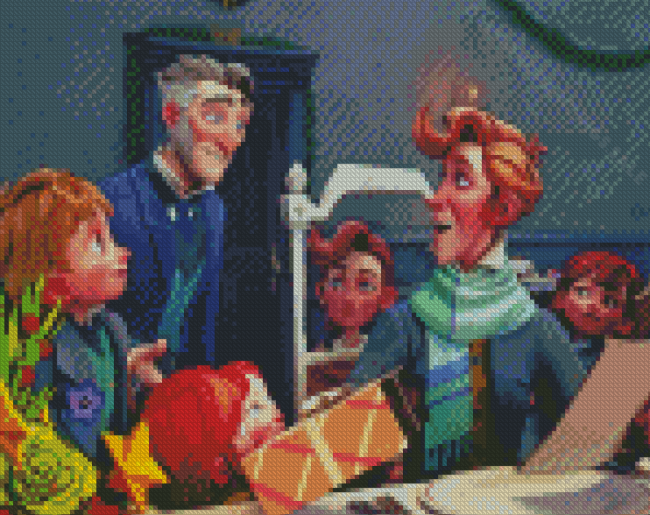 A Christmas Carol Animated Movie Diamond Paintings