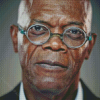 Close Up Samuel L. Jackson Diamond Paintings