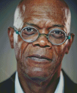 Close Up Samuel L. Jackson Diamond Paintings