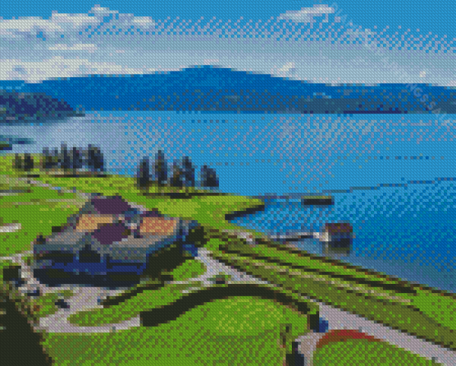 Coeur Dalene Idaho Golf Diamond Paintings