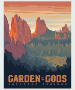 Colorado Springs Poster Diamond Painting