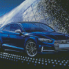 Dark Blue Audi S5 Diamond Paintings