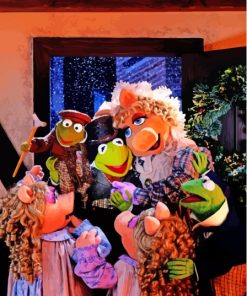 Disney Muppet Christmas Movie Diamond Painting