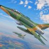 F 100 Super Sabre Military Jet Fighter Diamond Painting