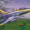 F 100 Super Sabre Diamond Paintings